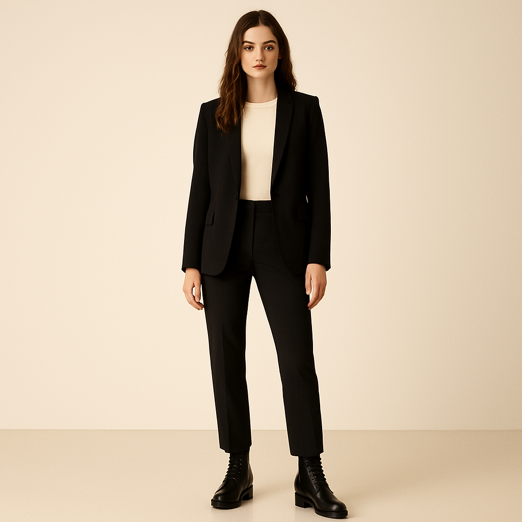 Retro Leather High Heel Comfortable Women Boots