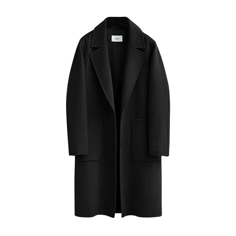 Women's Heavy Woolen Overcoat