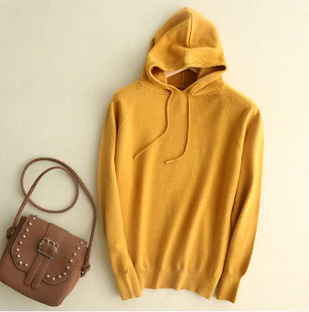 Hooded Thin Sweater for Women