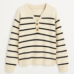 Striped Crew Neck Sweater