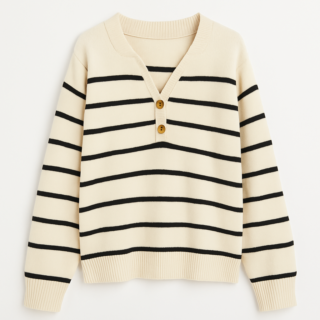 Striped Crew Neck Sweater