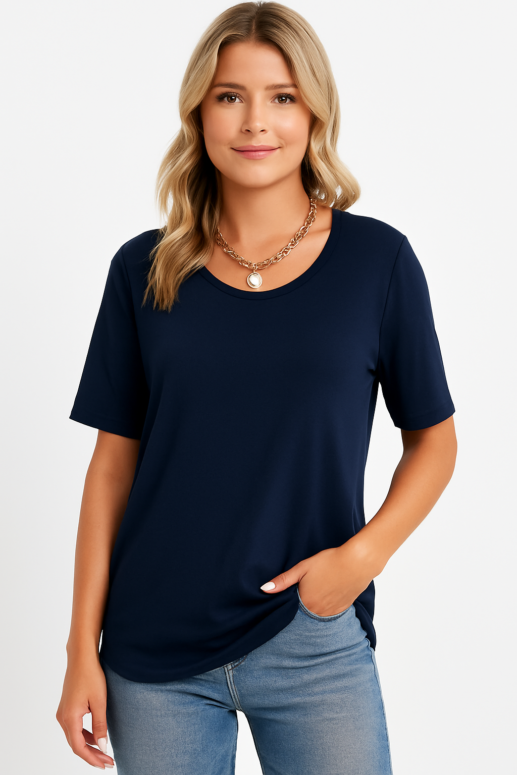 Basic T Shirt Summer Casual Blouses