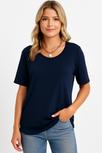 Basic T Shirt Summer Casual Blouses