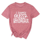 Ykomow Casual Women's Steel Magnolias Graphic Tee (Pink M)